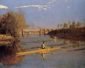 托马斯 伊肯斯 : Max Schmitt in a Single Scull